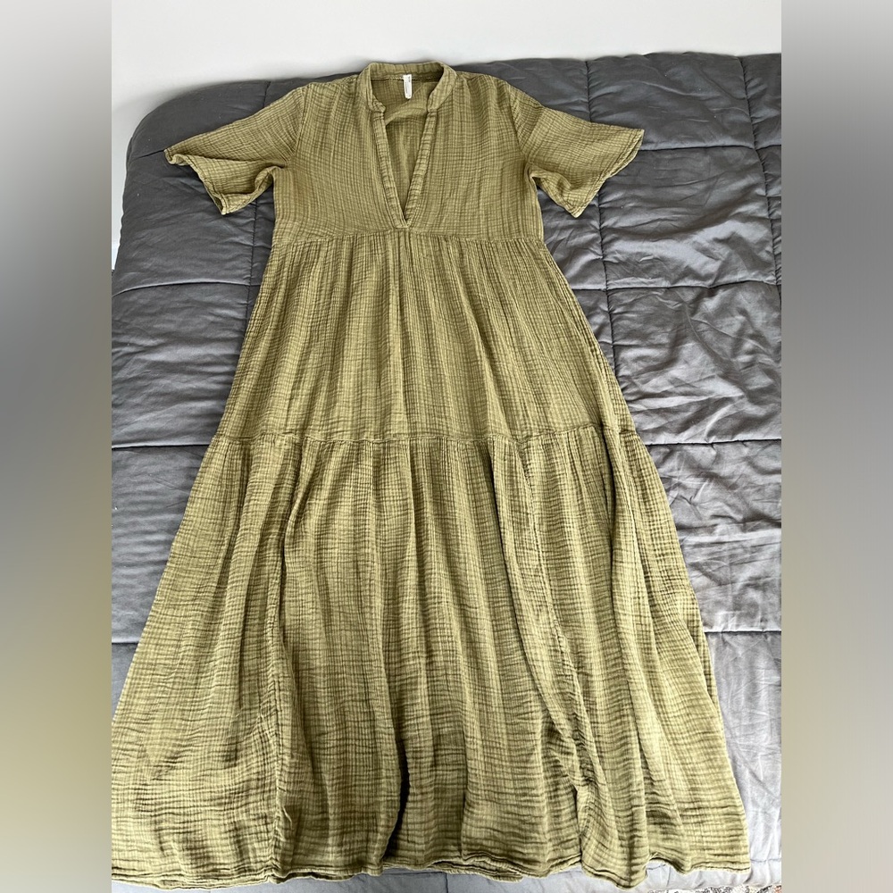 Anthropologie maxi dress